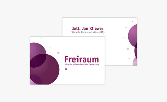Freiraum: Visitenkarte
